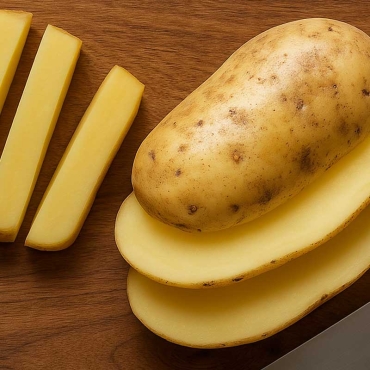 Verse Vlaamse friet uit de airfryer